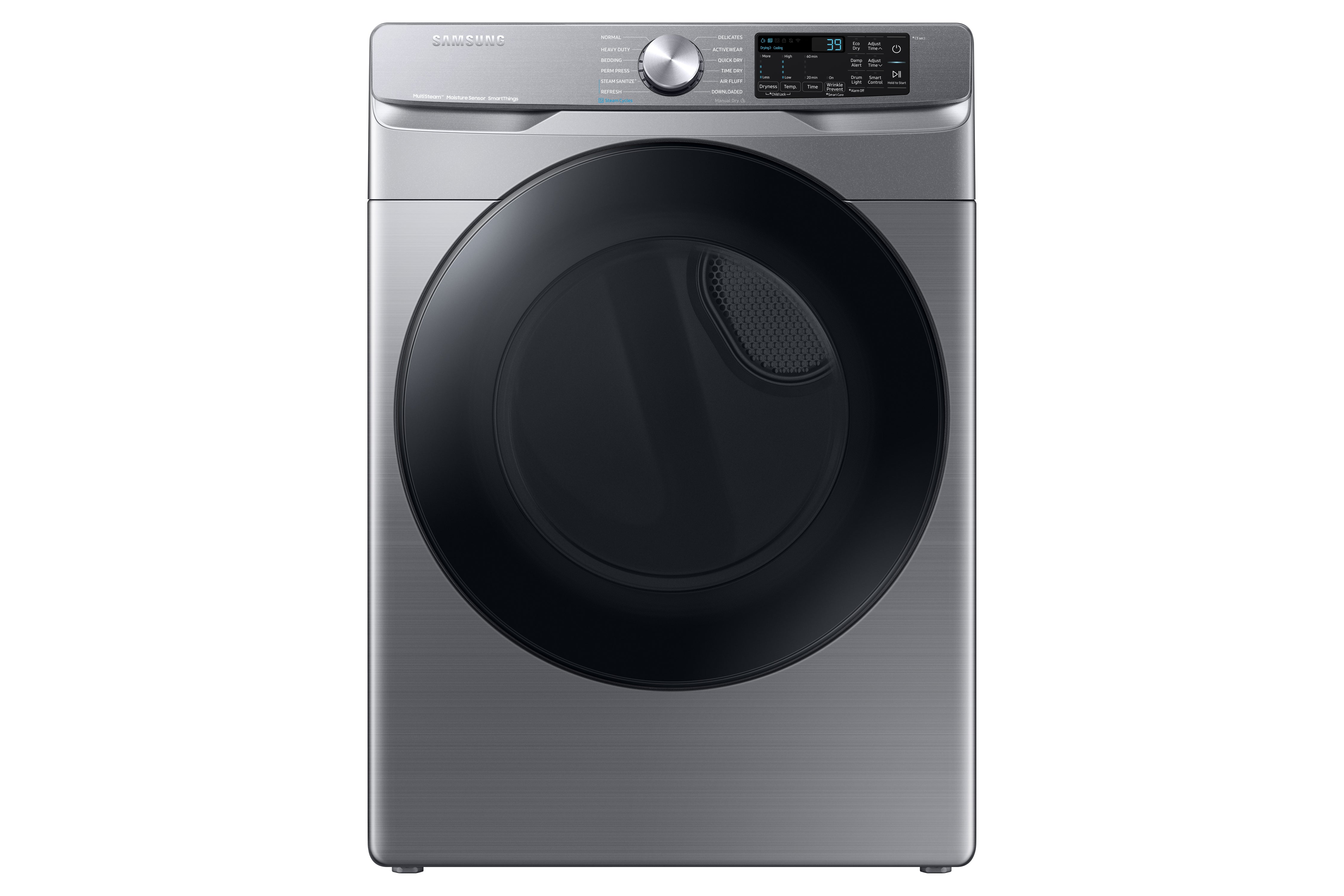 Samsung - 7.5 cu. Ft Electric Dryer in Platinum - DVE45B6305P