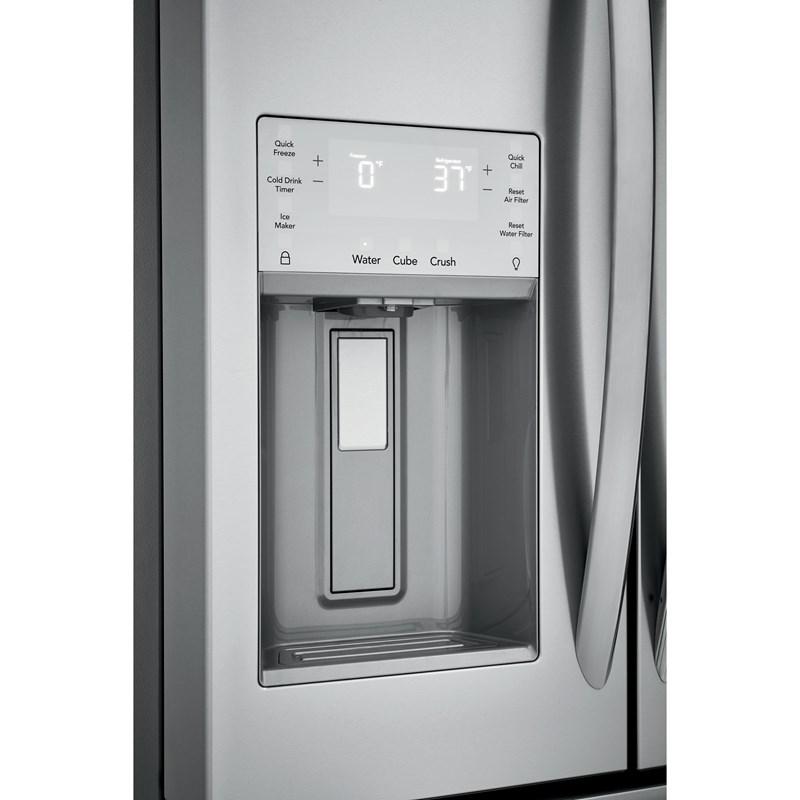 Frigidaire Gallery - 36 Inch 21.8 cu. ft French Door Refrigerator in Stainless - FG4H2272UF