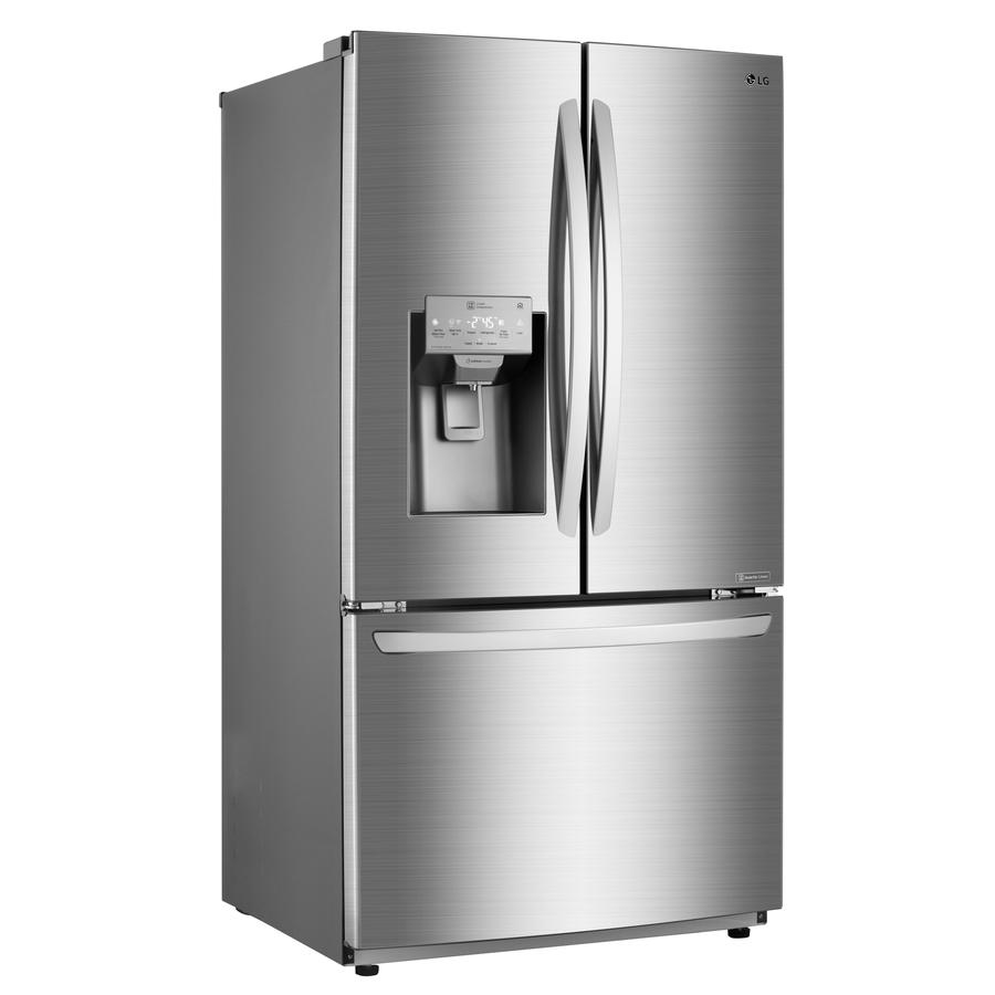 LG - 35.8 Inch 27.9 cu. ft French Door Refrigerator in Stainless - LFXS28968S