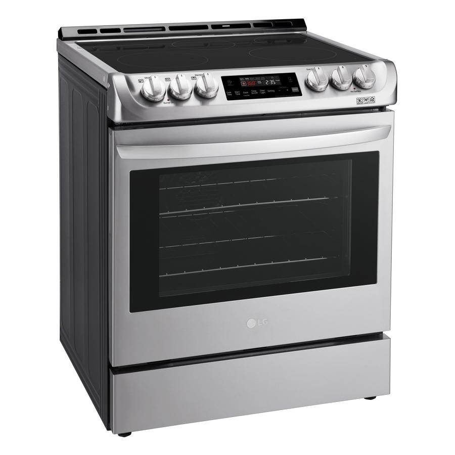 LG - 6.3 cu. ft  Electric Range in Stainless - LSE4611ST