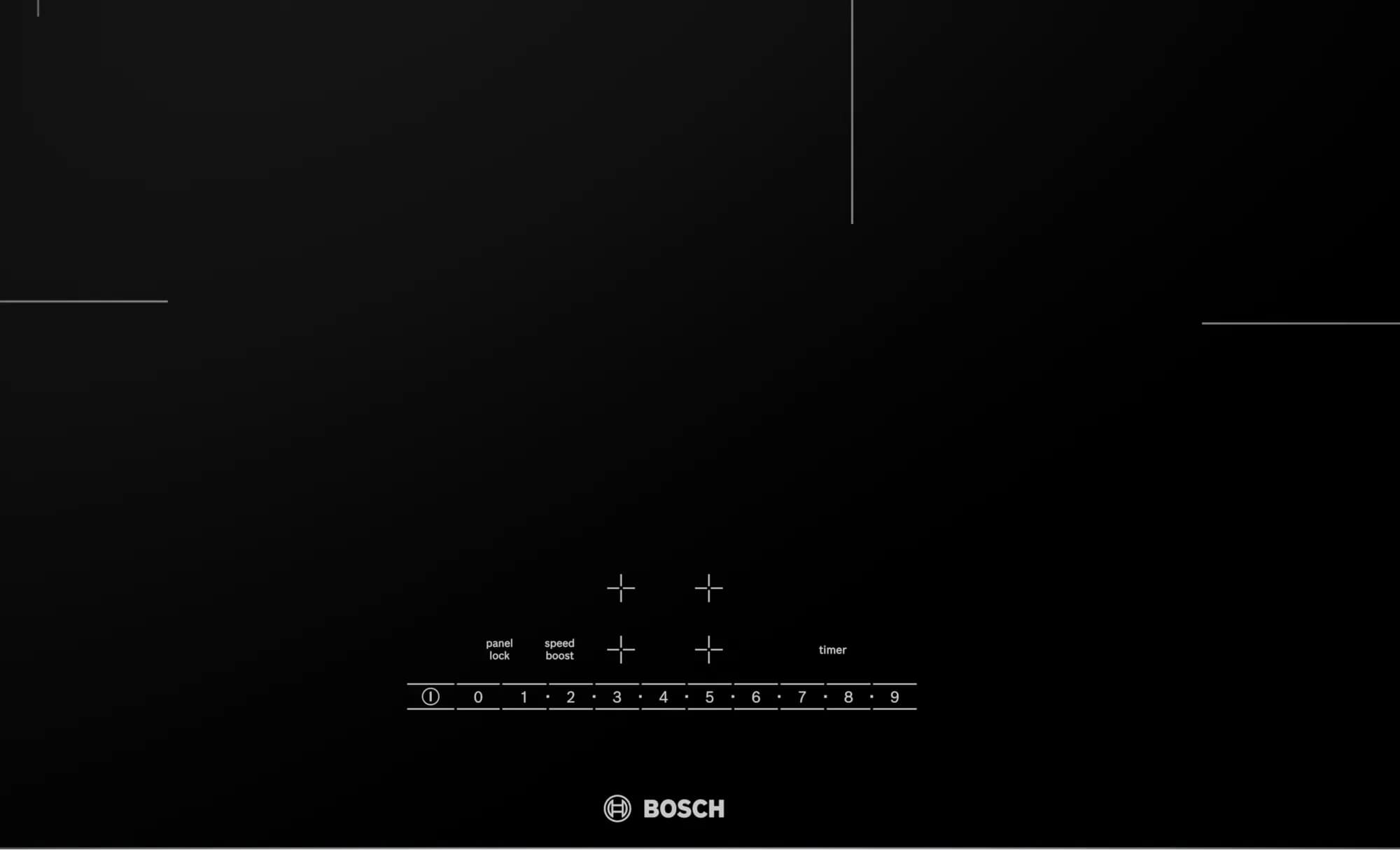 Bosch - 31 inch wide Induction Cooktop in Black - NIT5060UC