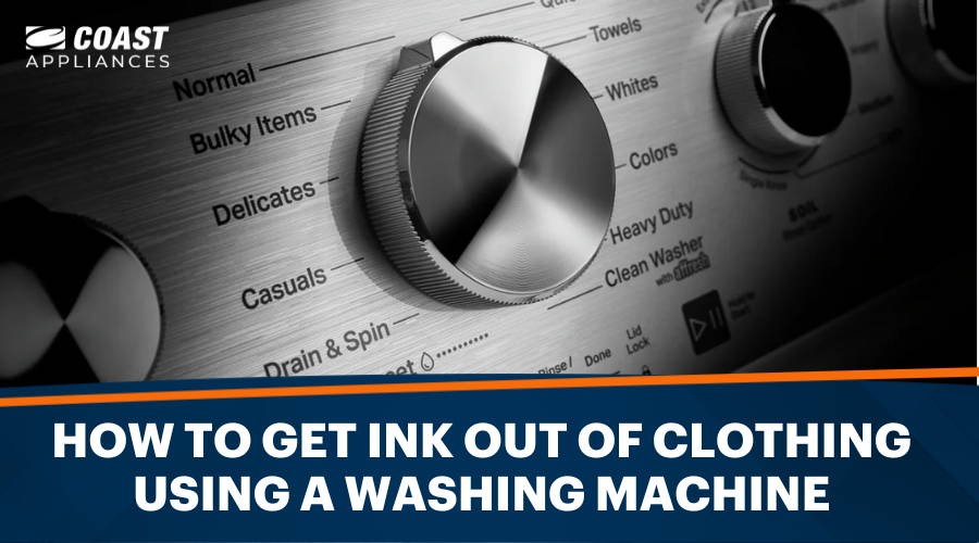 How to Get Ink Out of Clothing Using a Washing Machine