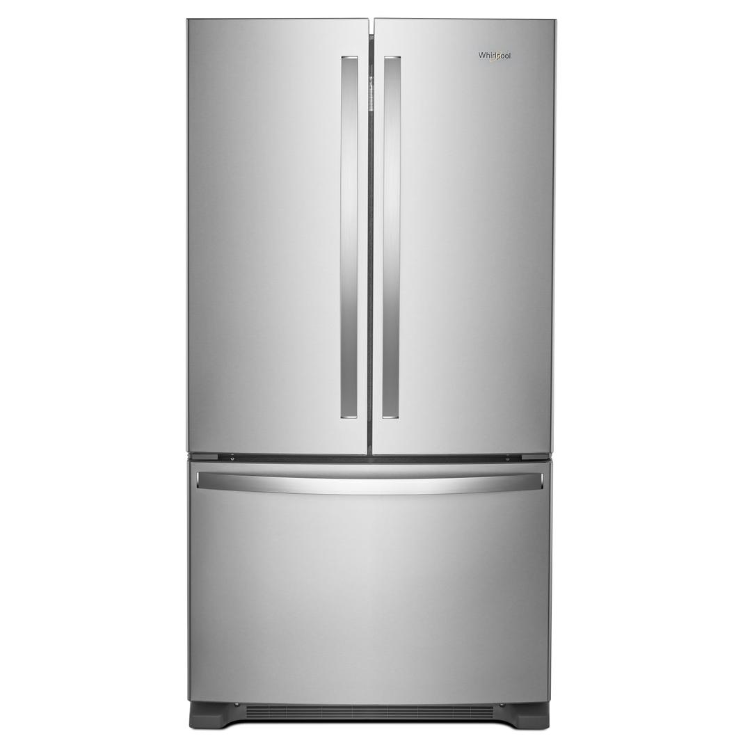 Whirlpool - 35.63 Inch 20 cu. ft French Door Refrigerator in  Stainless - WRF540CWHZ