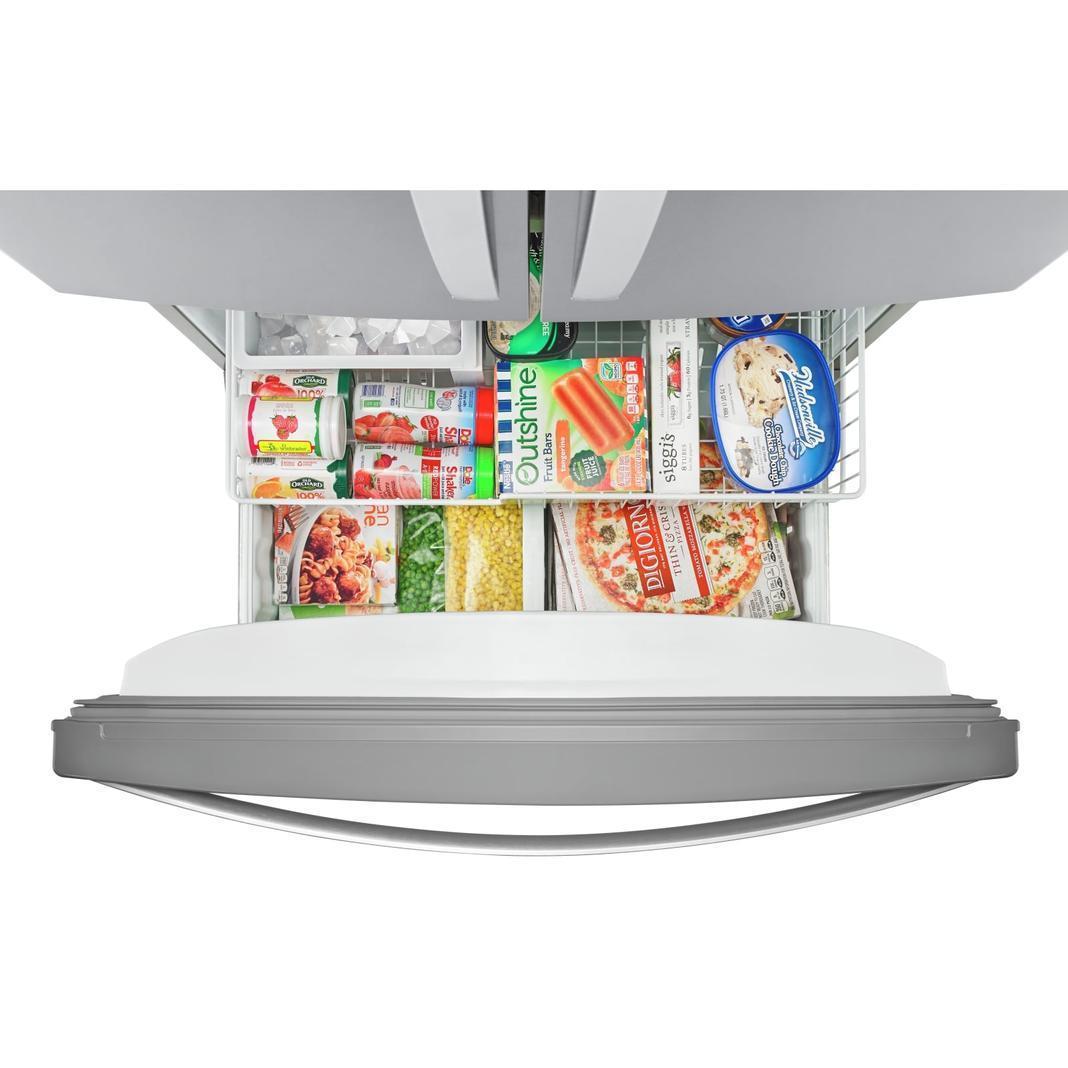 Whirlpool - 35.63 Inch 20 cu. ft French Door Refrigerator in  Stainless - WRF540CWHZ