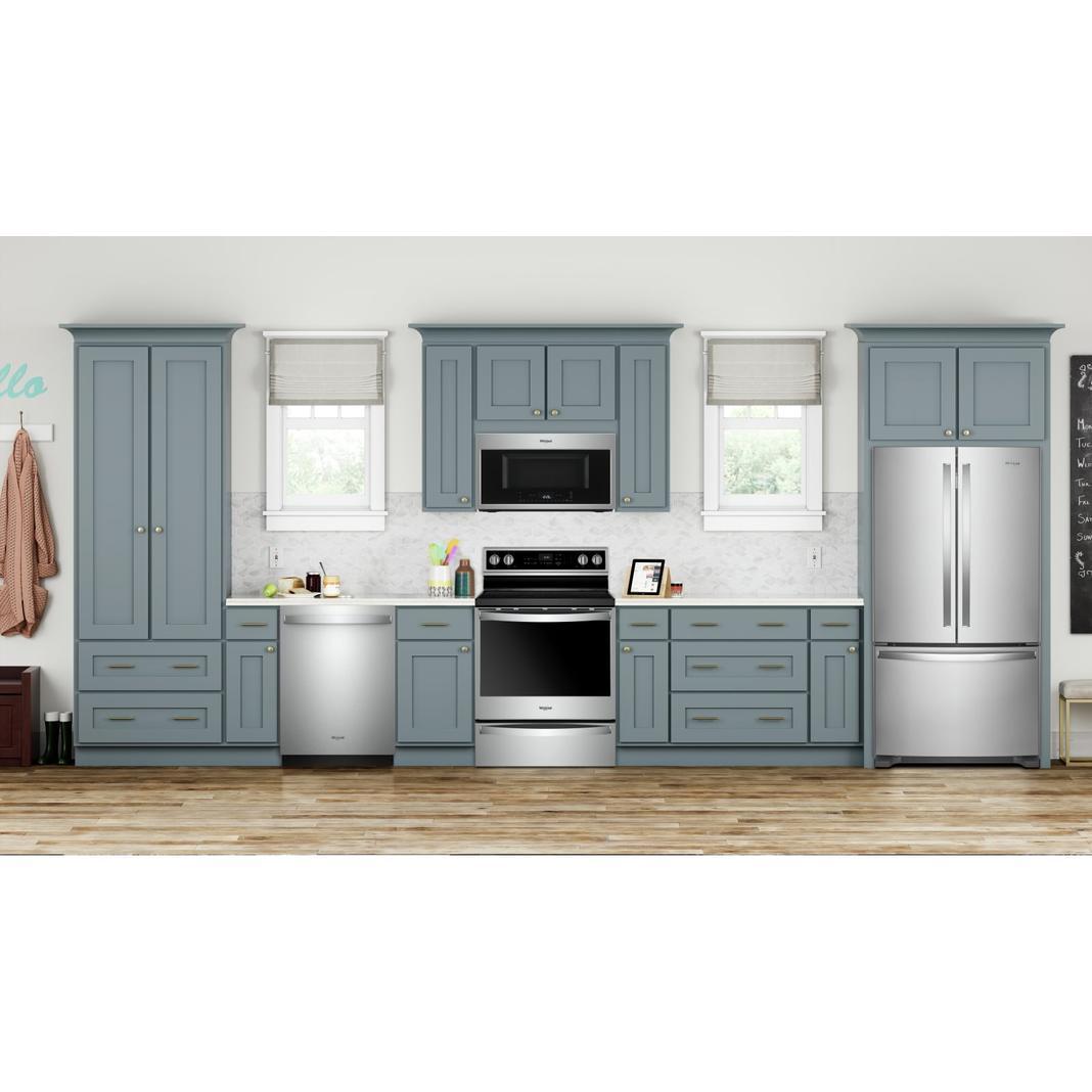 Whirlpool - 35.63 Inch 20 cu. ft French Door Refrigerator in  Stainless - WRF540CWHZ