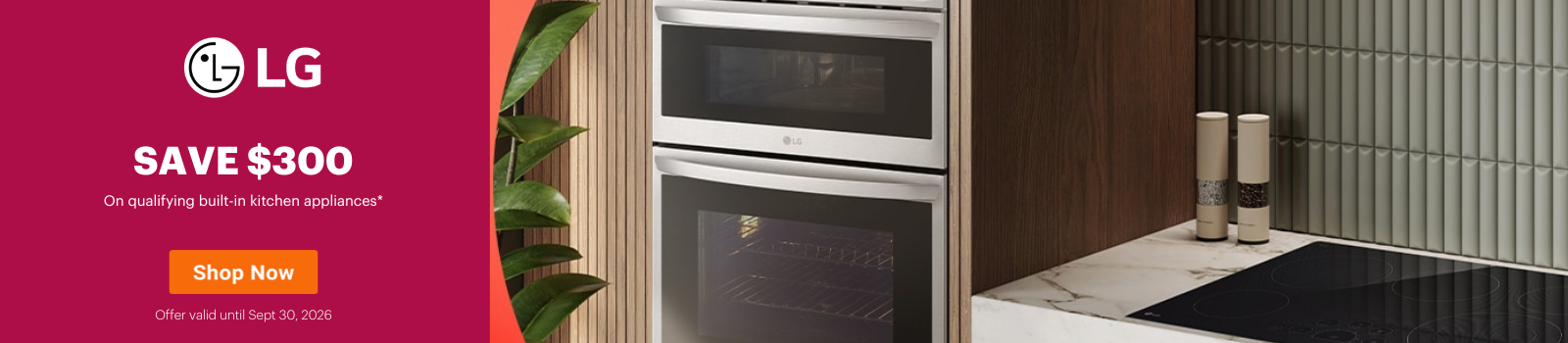 LG Built-in saving event Jan 8- Sept 30, 2026