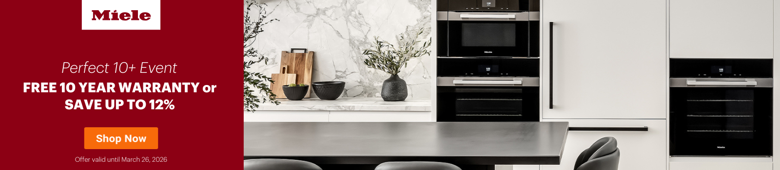 Miele Perfect 10+ Event Jan 9- Mar 26, 2026