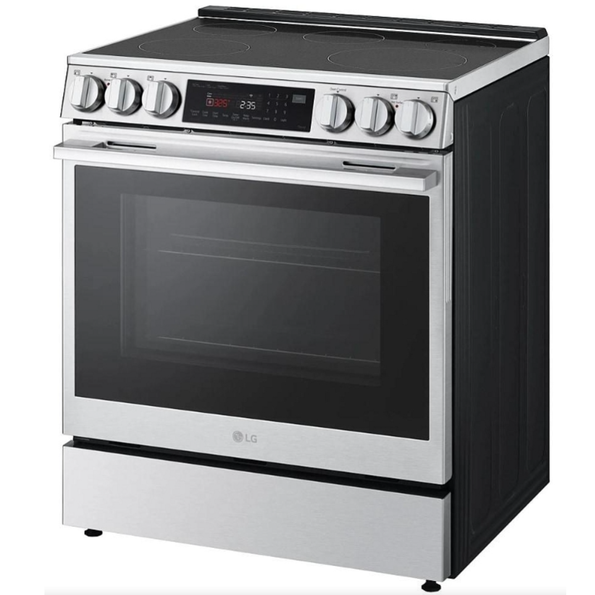 LG - 6.3 cu. ft  Induction Range in Stainless - LSIL6336XE