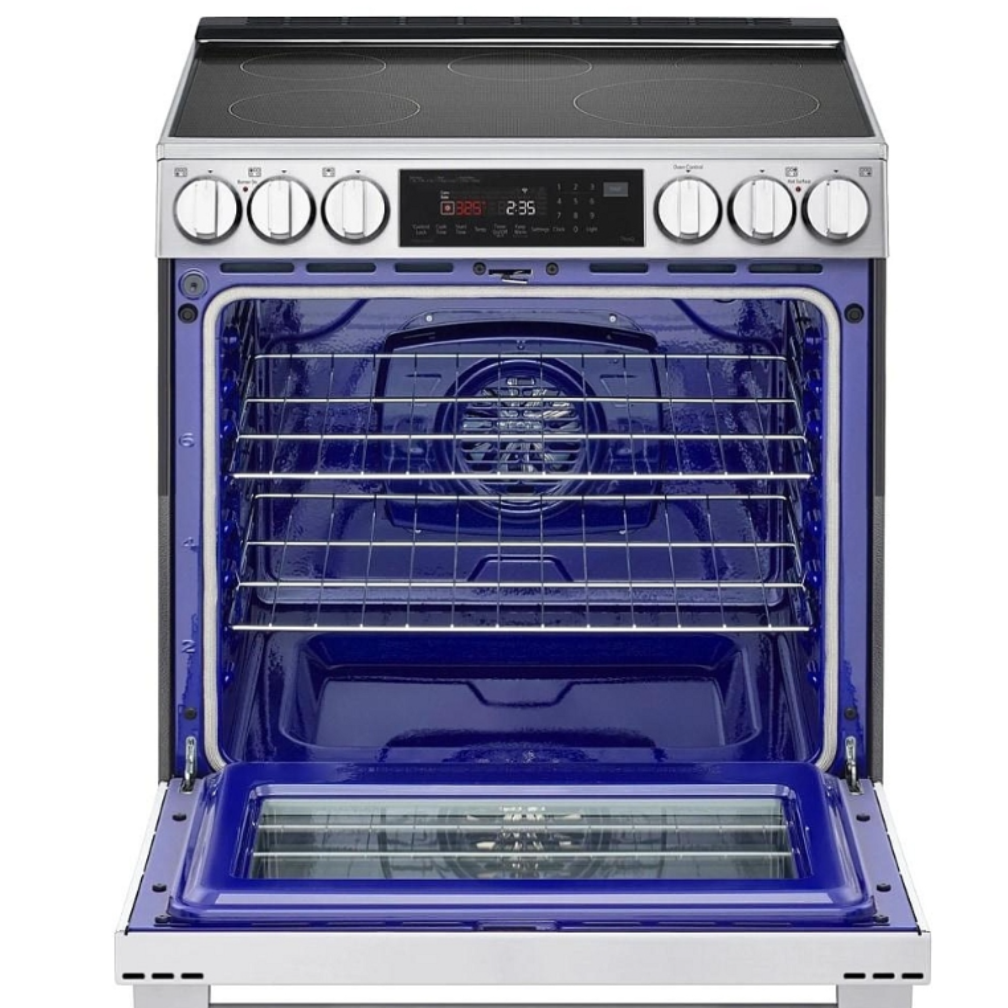 LG - 6.3 cu. ft  Induction Range in Stainless - LSIL6336XE